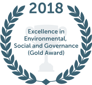 Excellence in Environmental, Social and Governance (Gold Award)